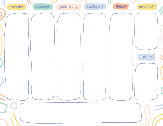 Weekly Planner Printable Set