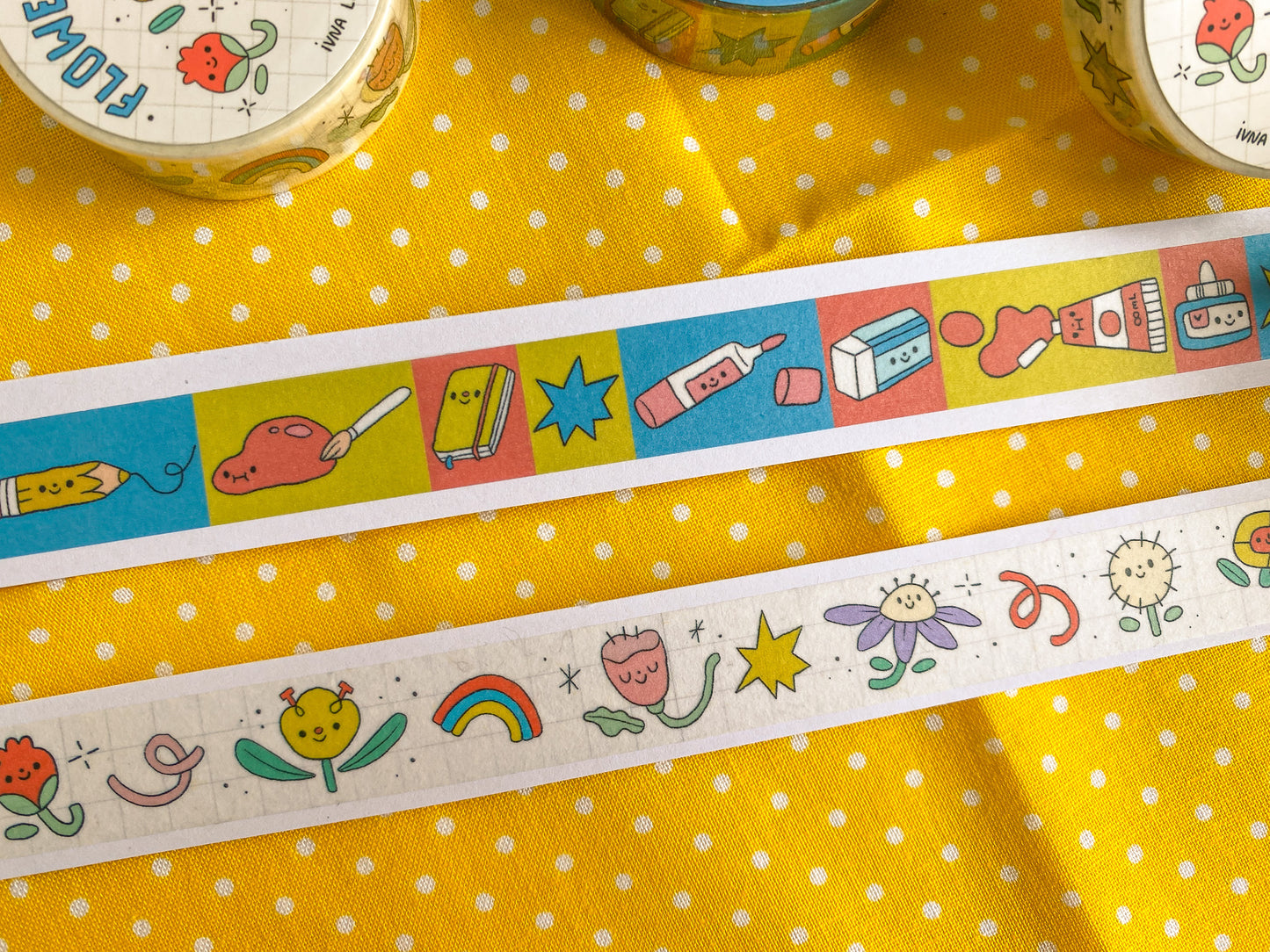 "Flower Friends" Washi Tape