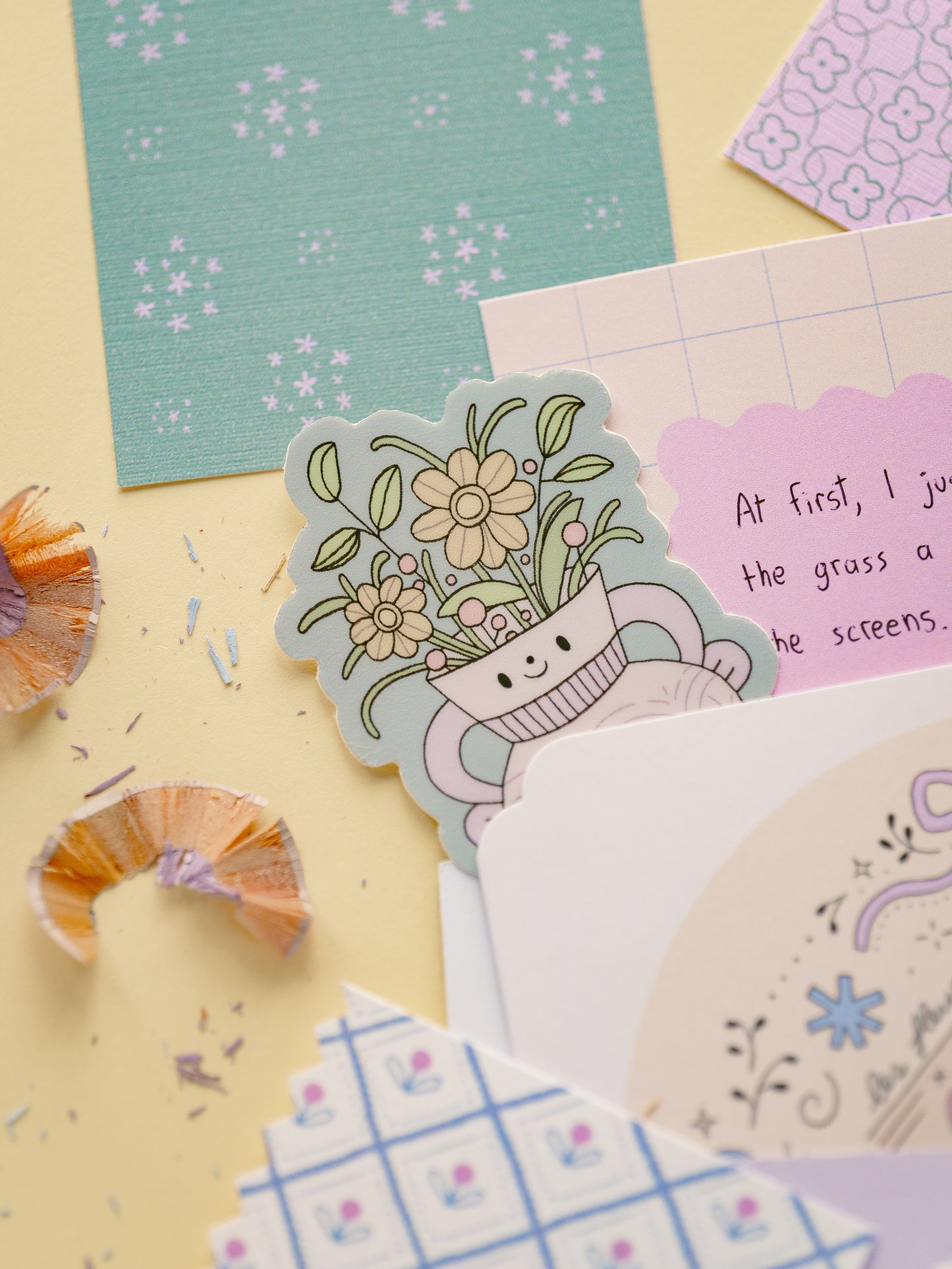 Wildflowers Stationery Set