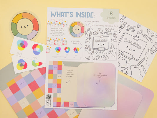 Color System Stationery Set