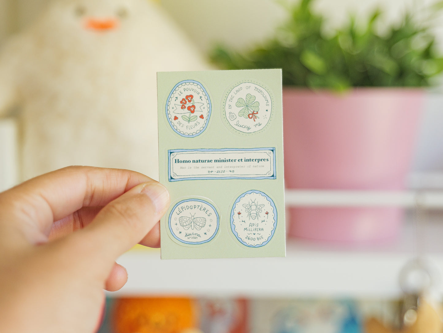 "Natural History" Mini Sticker Sheet
