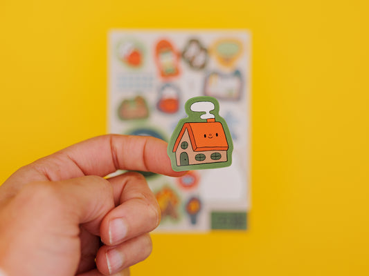 In The Woods Sticker Sheet