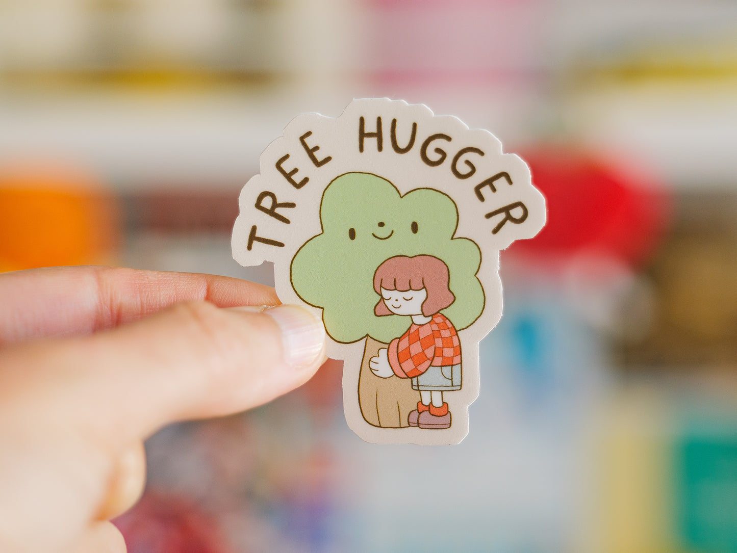 "Tree Hugger" Sticker