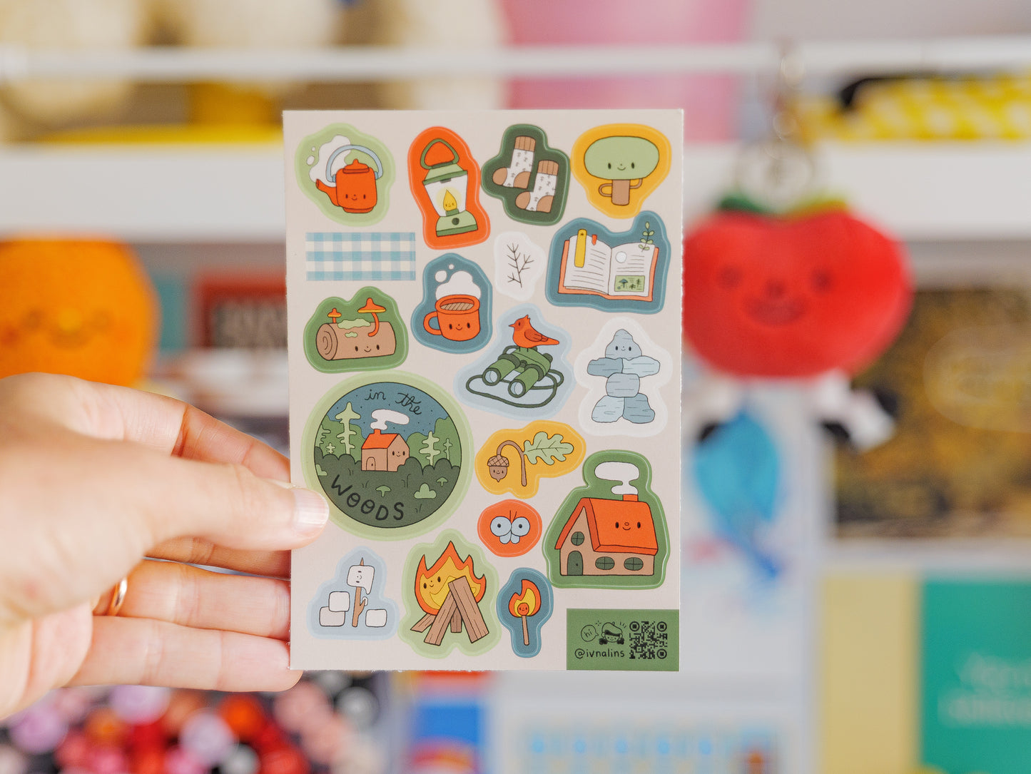 "In The Woods" Sticker Sheet