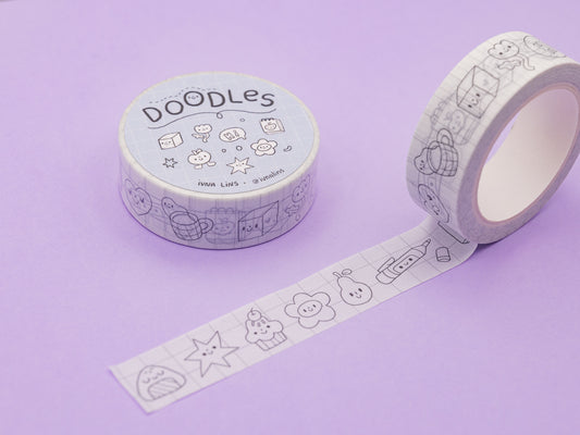 "Doodles" Washi Tape