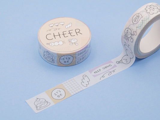 "Cheer" Washi Tape