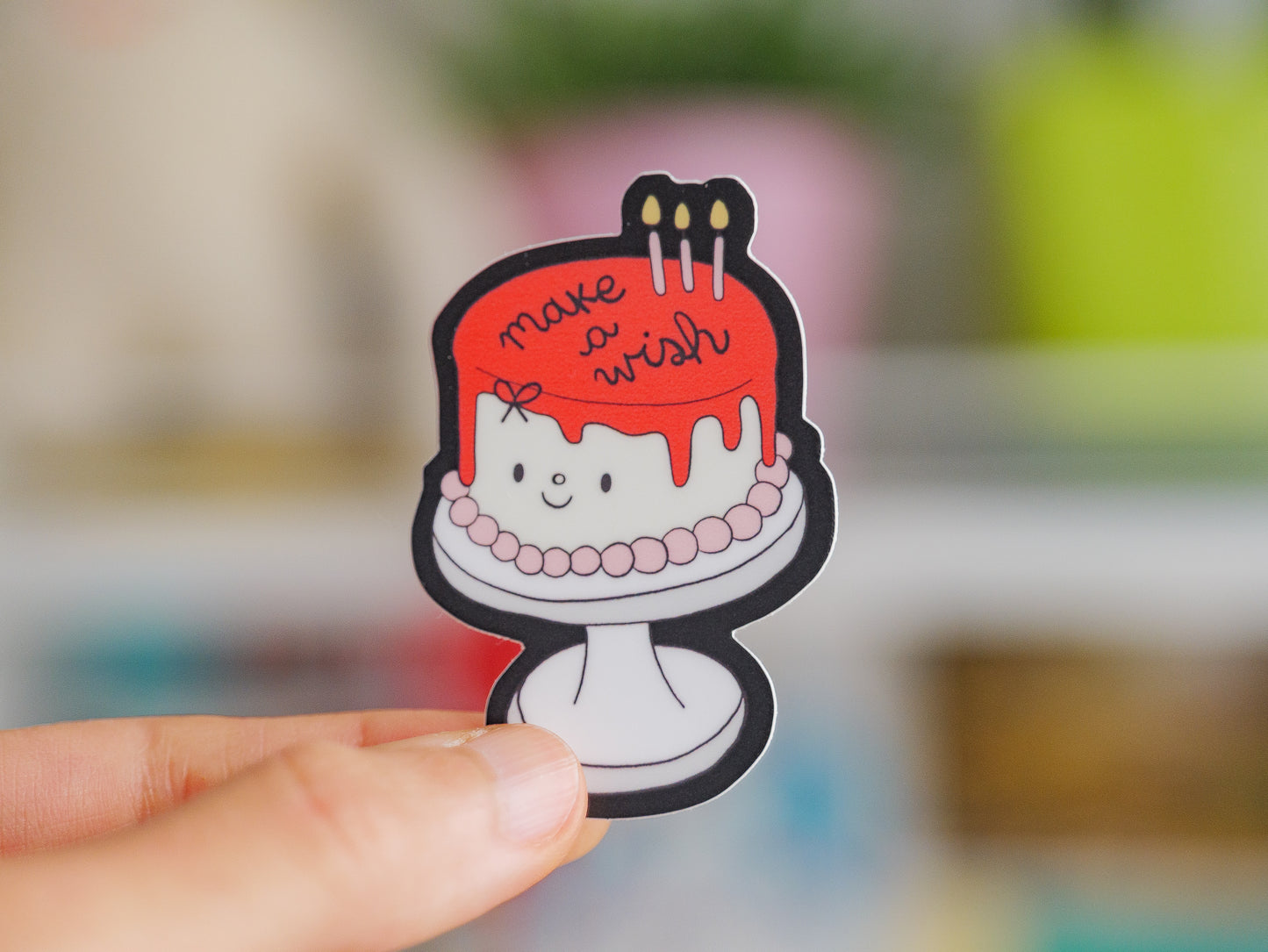 "Make A Wish" Sticker