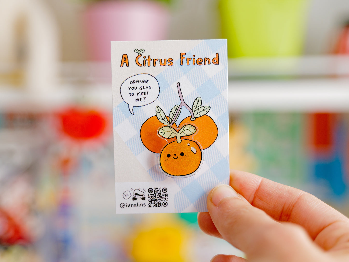 "Citrus" Pin