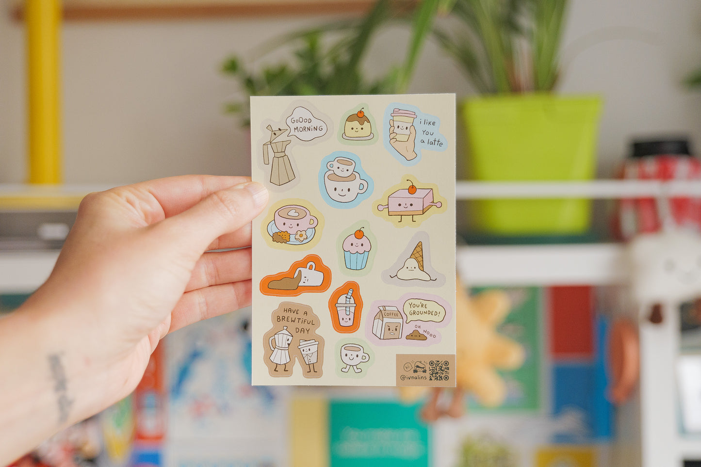 "Snack Break" Sticker Sheet