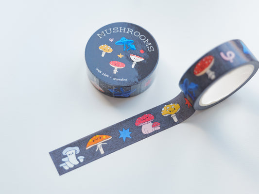 "Mushrooms" Washi Tape