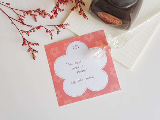 "Flower" Notepad