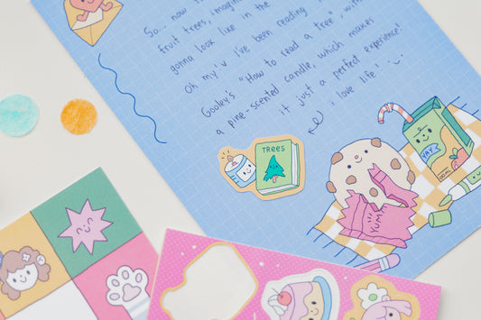 "Comfy" Letter Set
