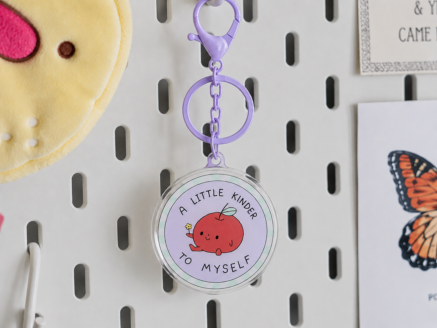 "A Little Kinder To Myself" Keychain