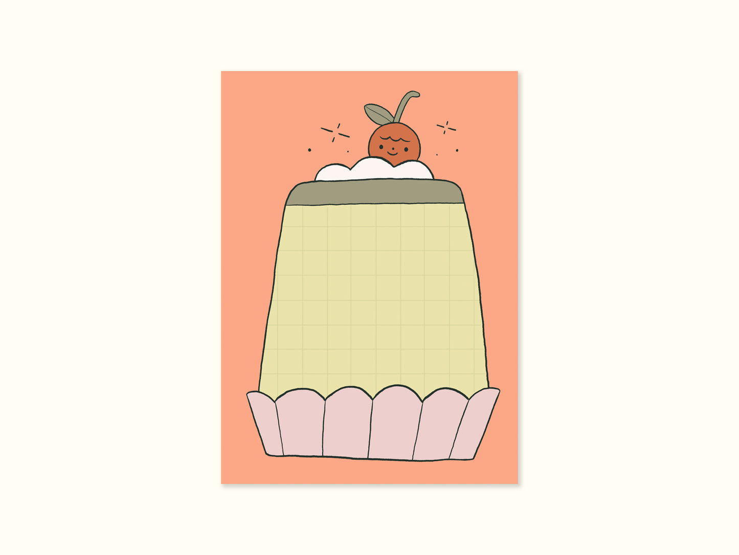 "Pudding" Notepad