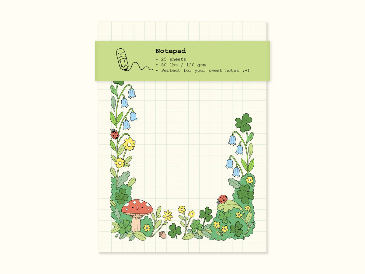 "Forest" Notepad