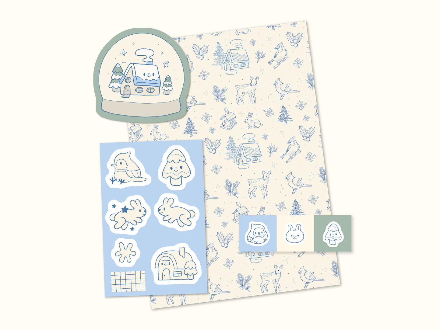"Winter Wonderland" January Mail Club