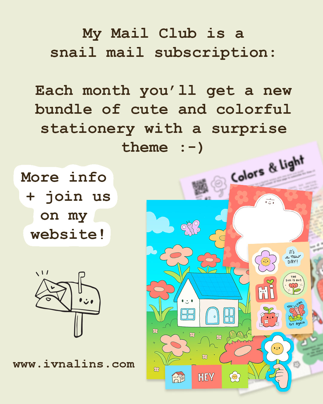 "Sunny Side Up" May Mail Club