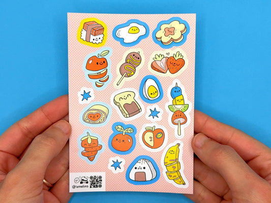 Time To Eat Sticker Sheet