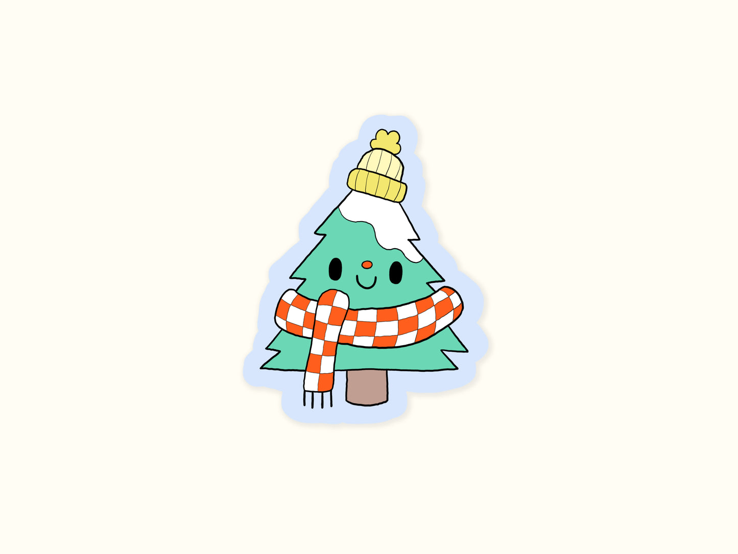 "Comfy Tree" Sticker