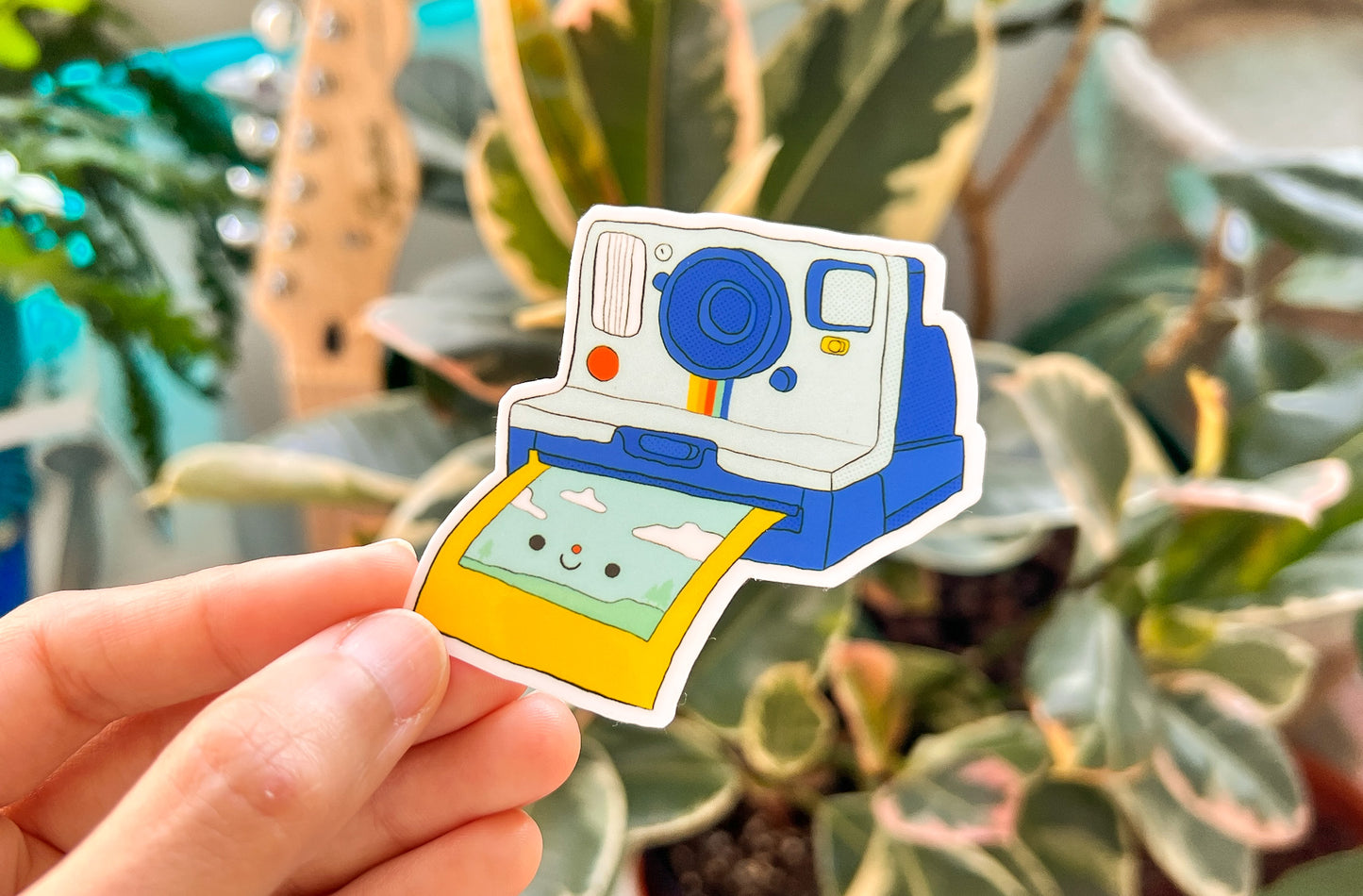 Polaroid Camera Sticker