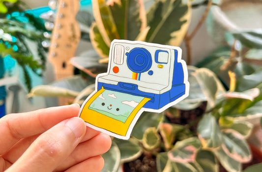 Polaroid Camera Sticker