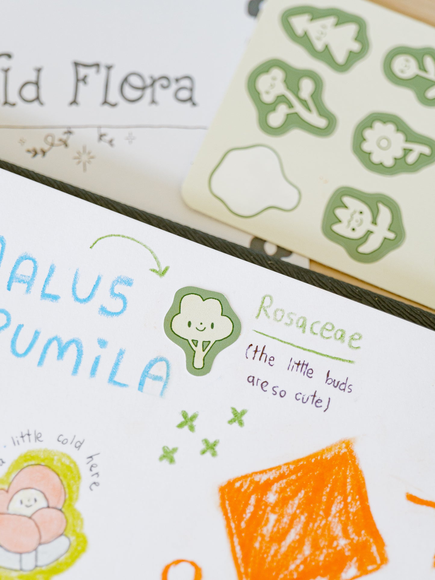 "Wildflowers" Mini Sticker Sheet