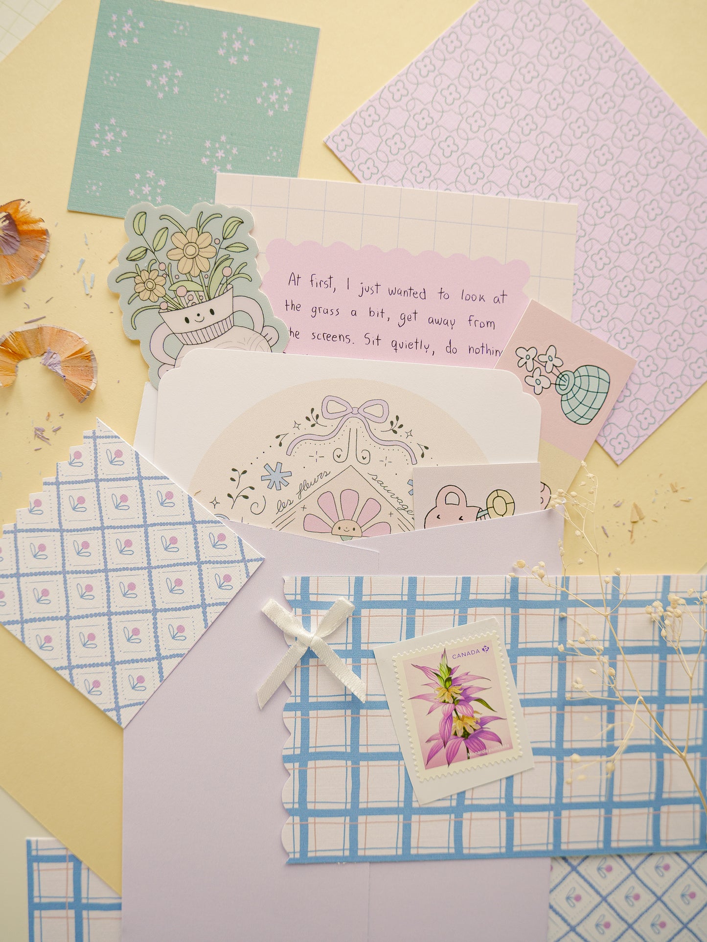 Wildflowers Stationery Set