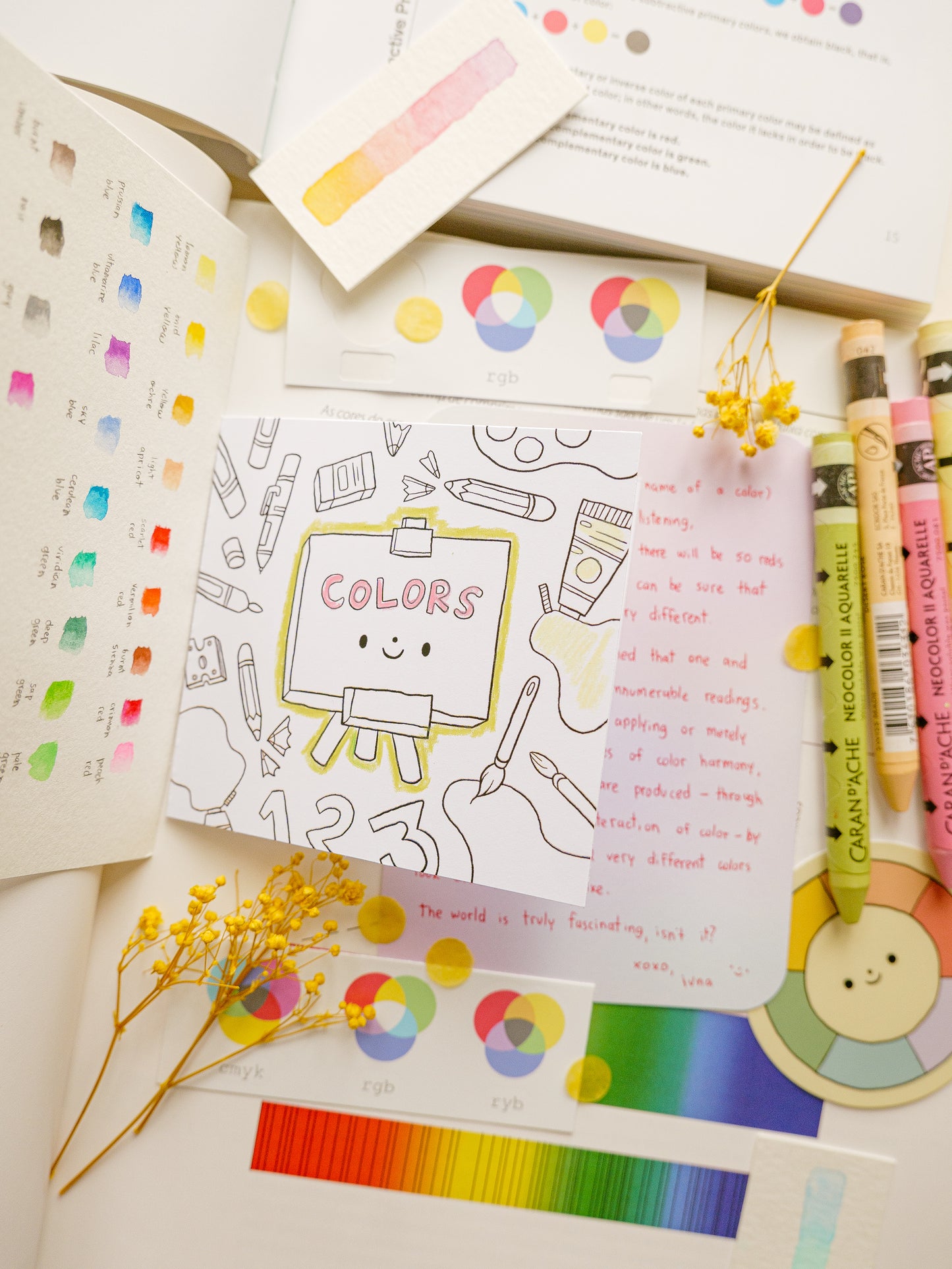 Color System Stationery Set