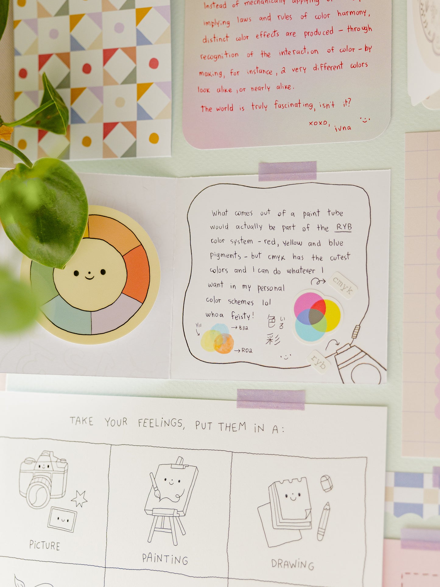 Color System Stationery Set