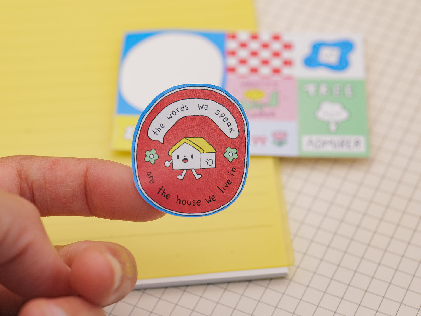 "Sketchbook" Mini Sticker Sheet