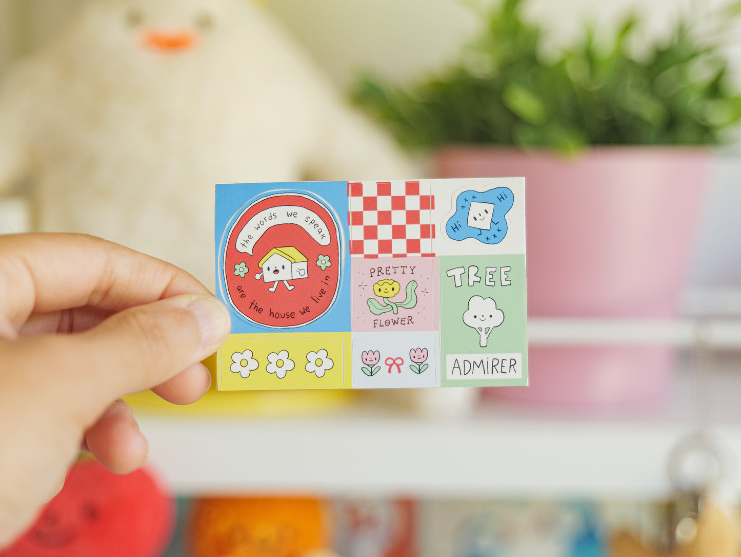 "Sketchbook" Mini Sticker Sheet