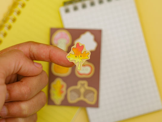 "Fall Things" Mini Sticker Sheet