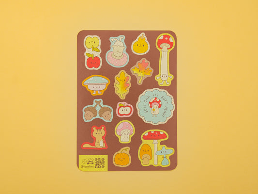 Fall Things Sticker Sheet