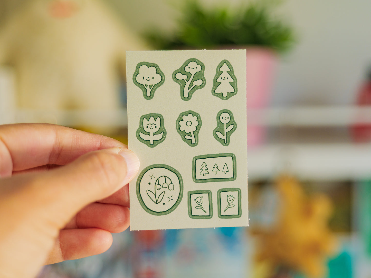 "Wildflowers" Mini Sticker Sheet