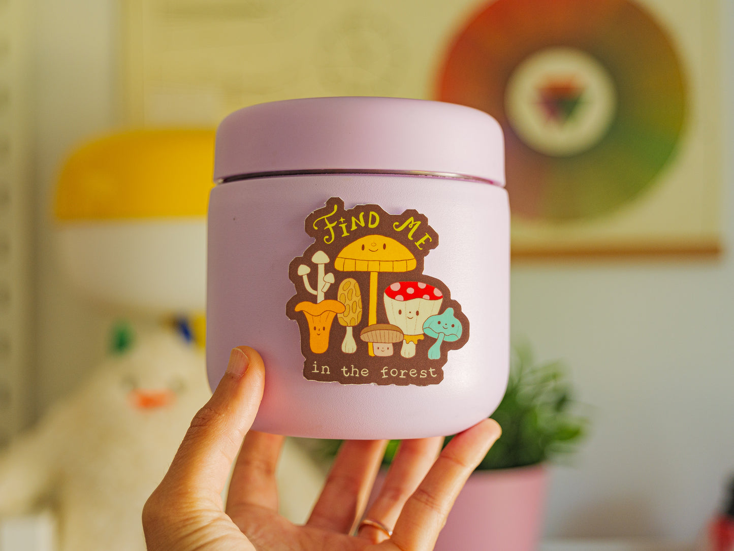 Find Me In The Forest Sticker