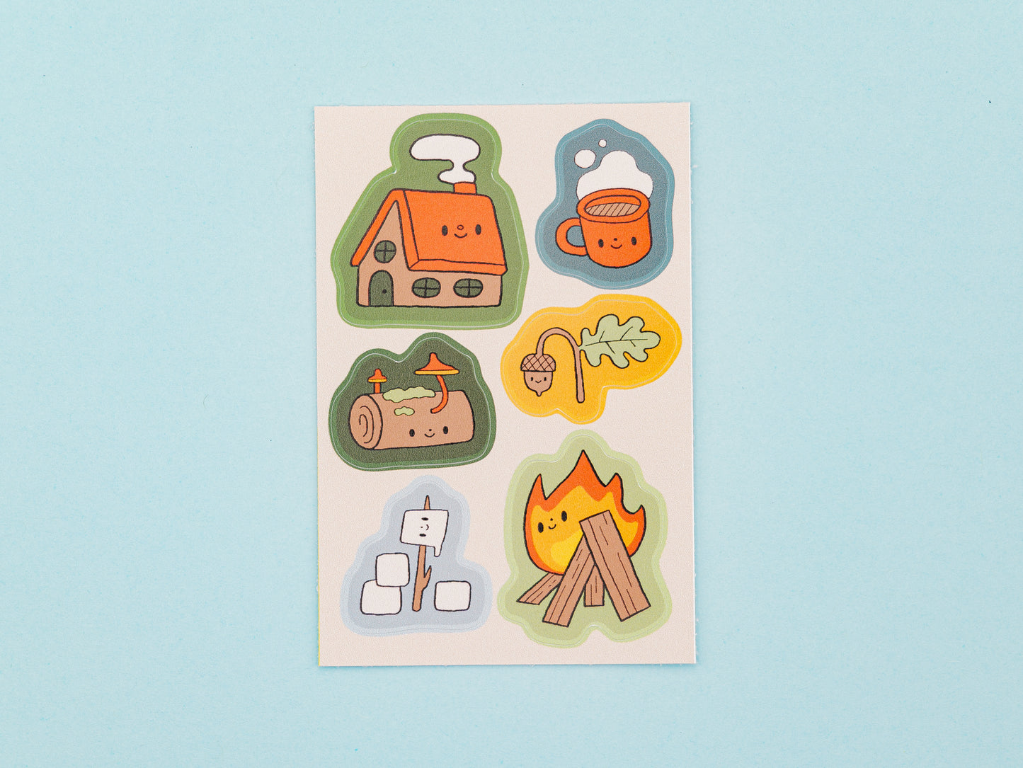 Woods Mini Sticker Sheet