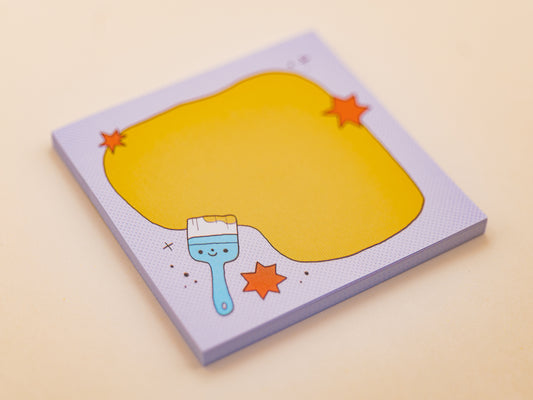 Paint Splash Sticky Notepad