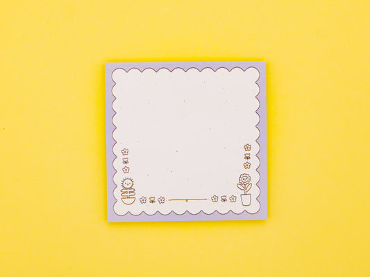 Wildflowers Sticky Notepad