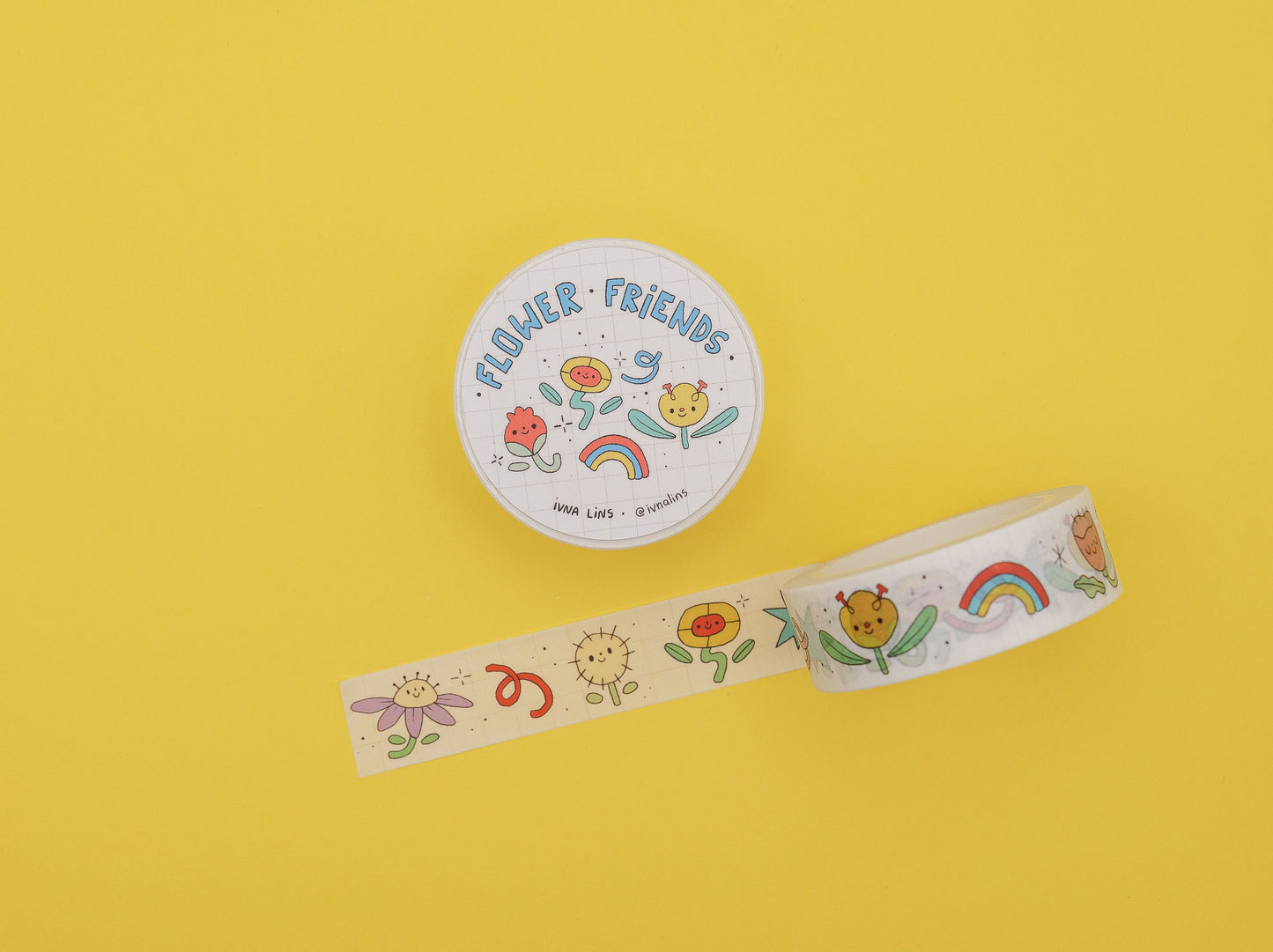 Flower Friends Washi Tape
