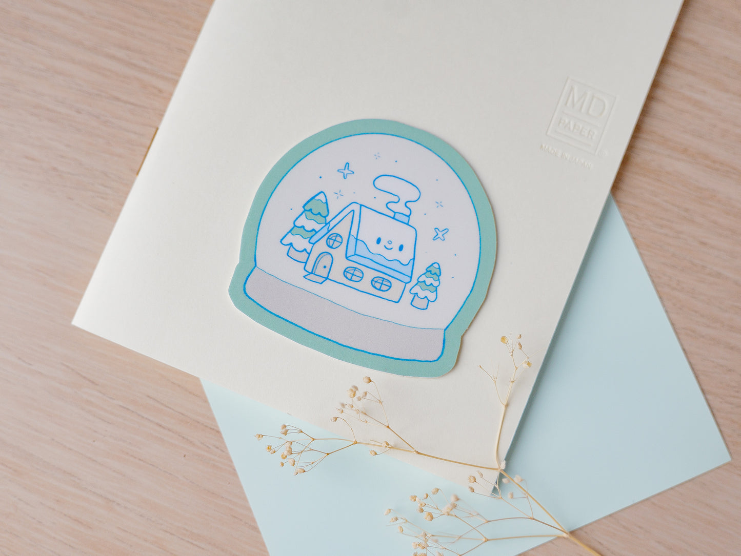 "Snow Globe" Sticker