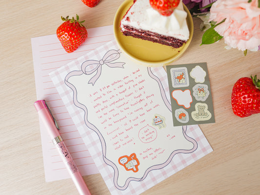 "Sweetheart" Letter Set