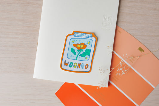 "Woohoo" Sticker