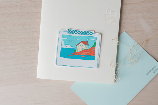 "Lake House" Sticker