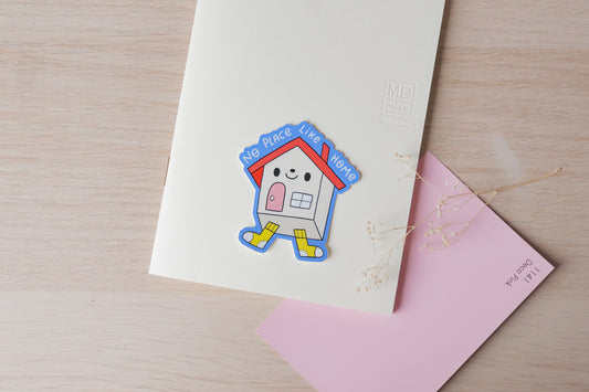 "No Place Like Home" Sticker