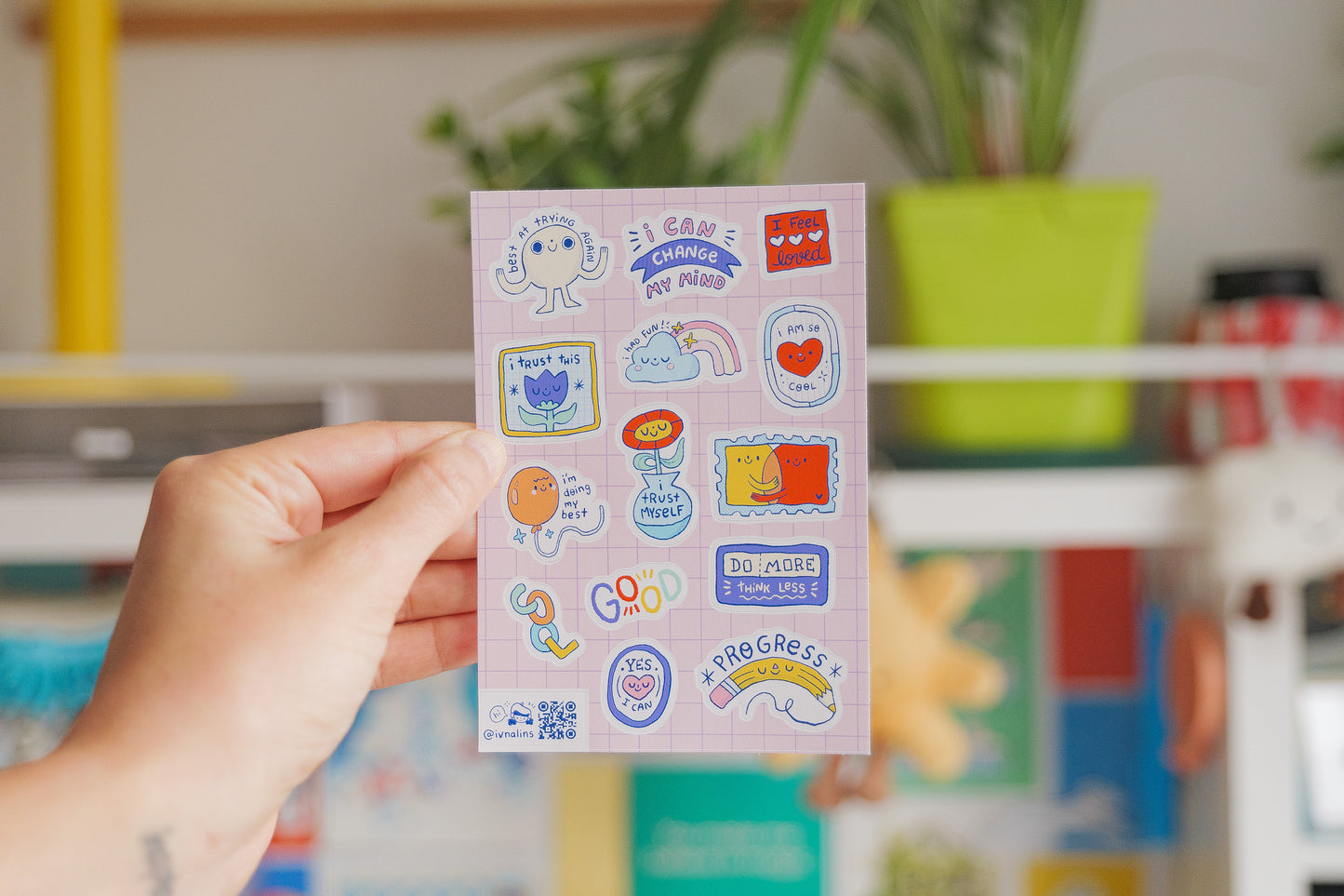 "Self Care" Sticker Sheet