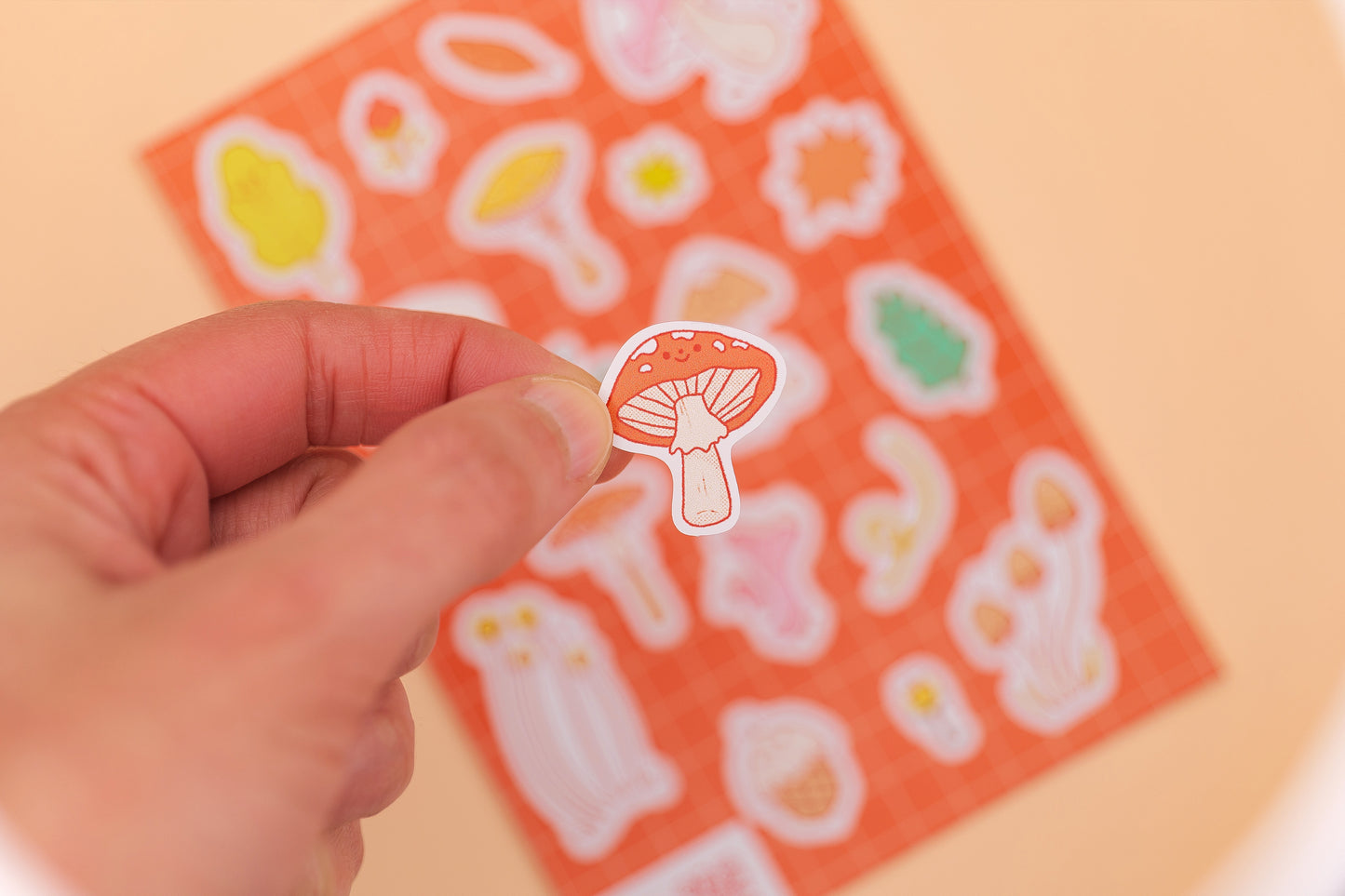 "Mushrooms" Sticker Sheet