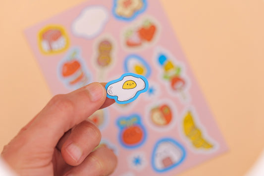 "Foodie" Sticker Sheet