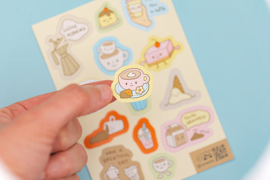 "Snack Break" Sticker Sheet