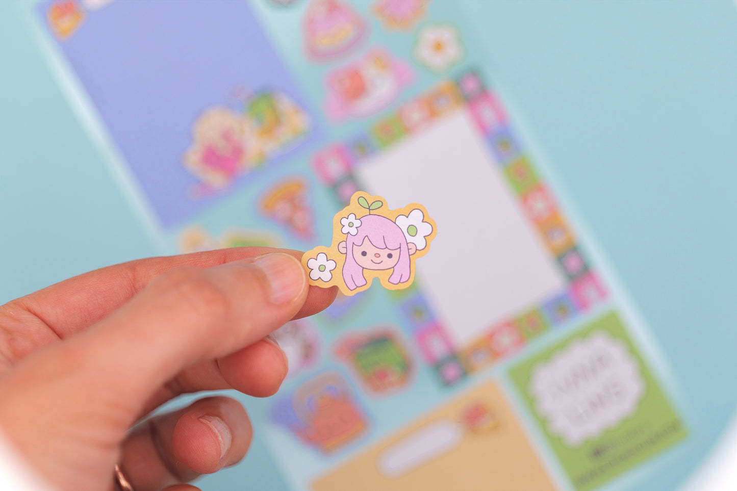 "Happy Journal" Sticker Sheet