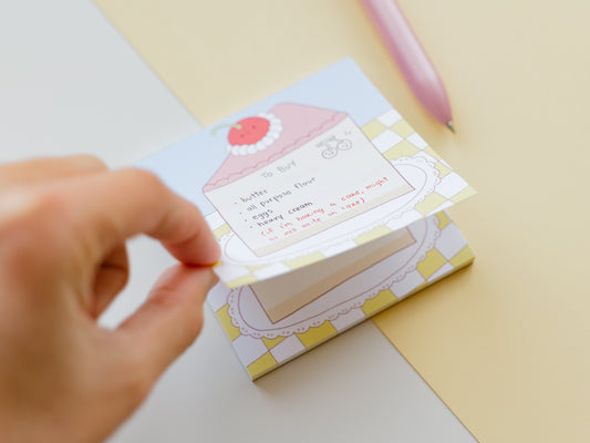 "Cake" Notepad